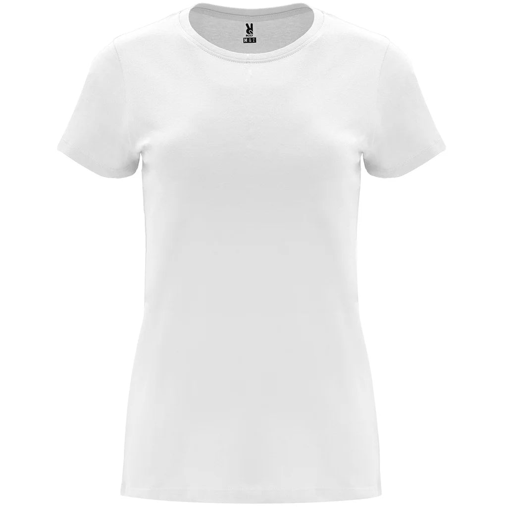 Dámské bavlněné tričko 170 g/m² – vlastní DTF potisk