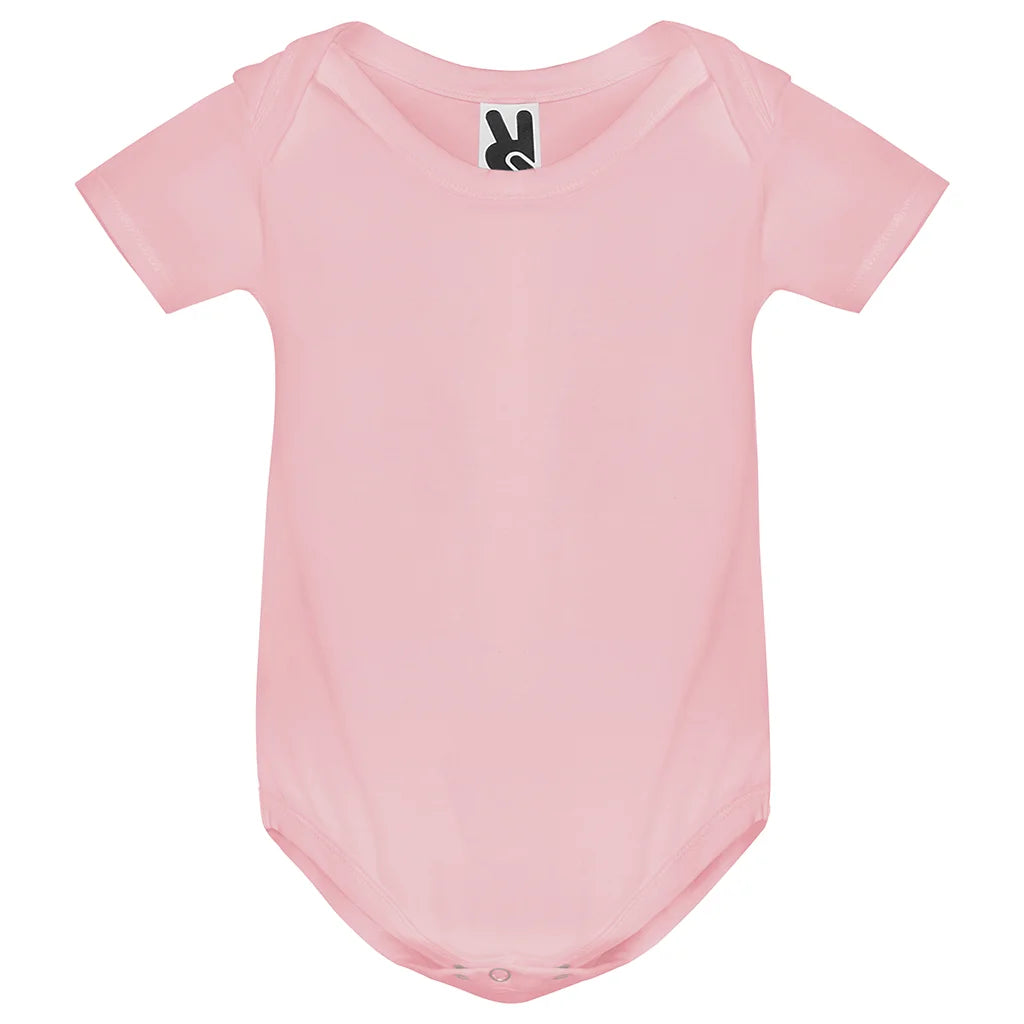 Kojenecké body s krátkým rukávem 175 g/m² – vlastní DTF potisk