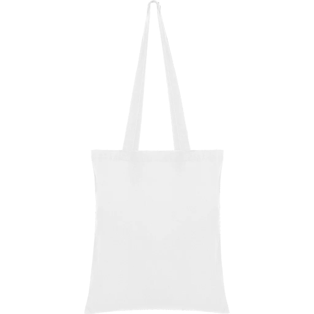 Barevná bavlněná nákupní taška 37 x 41cm 140 g/m² – vlastní DTF potisk