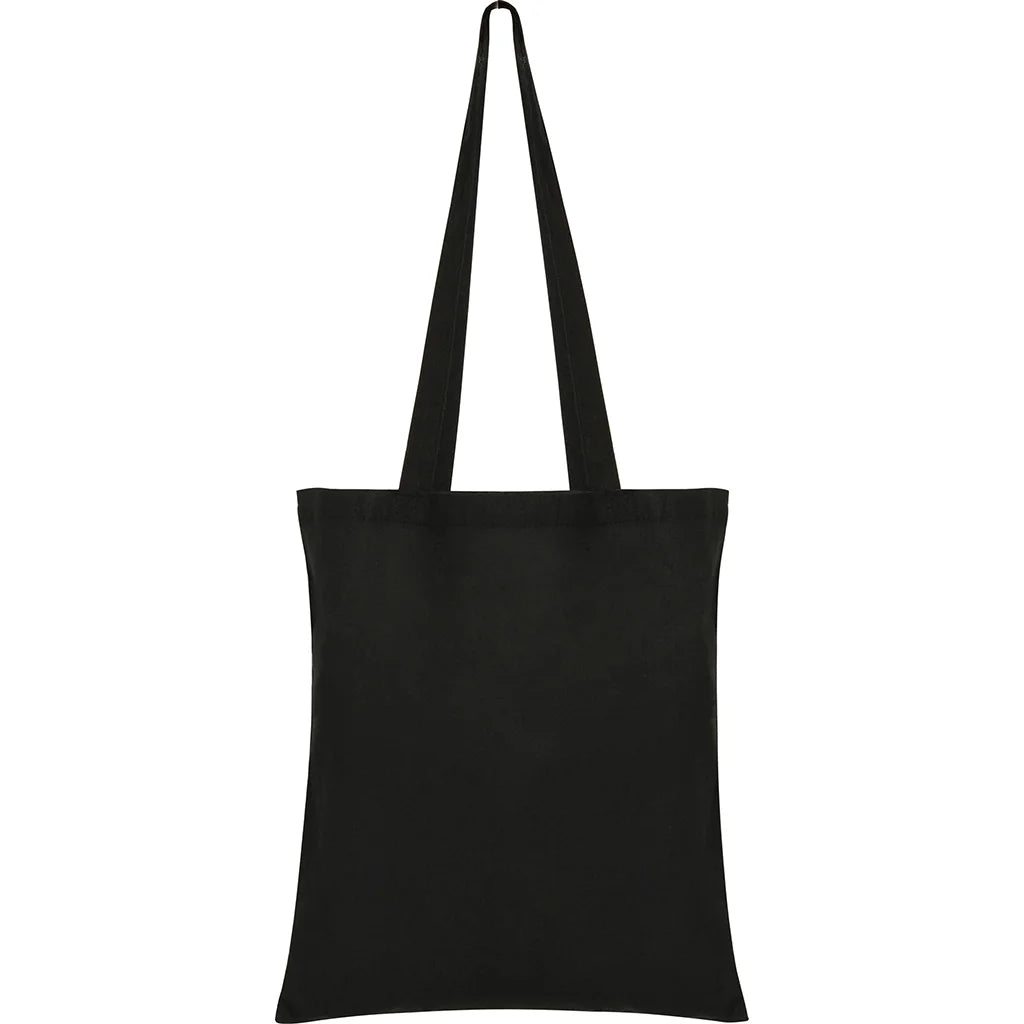 Barevná bavlněná nákupní taška 37 x 41cm 140 g/m² – vlastní DTF potisk