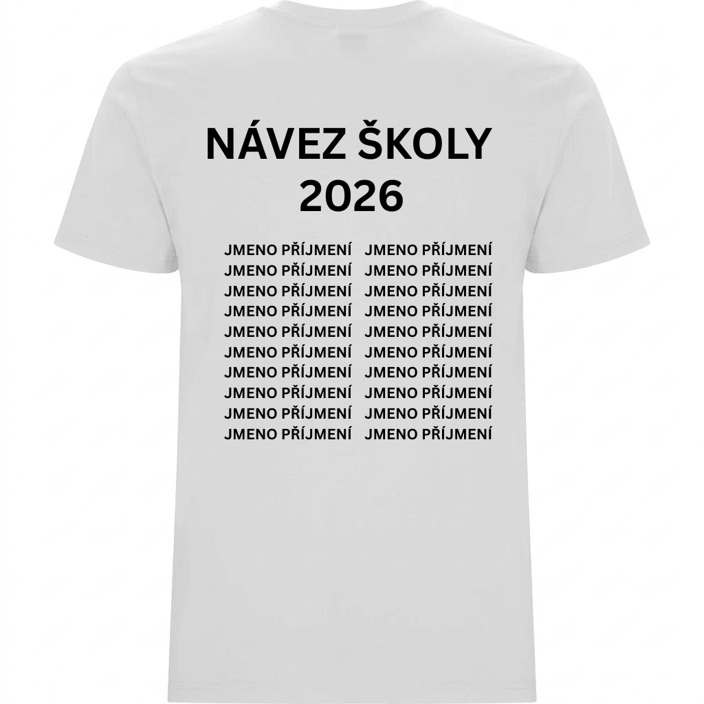 Maturitní a absolventská trička s potiskem
